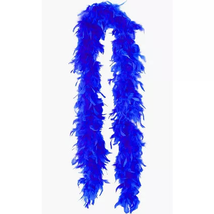 Feather Boa - Blue
