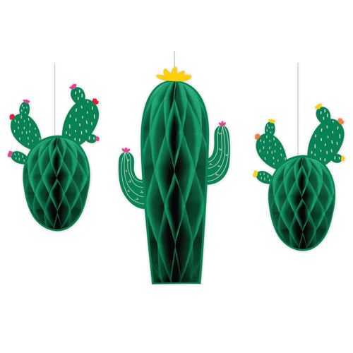 Fiesta Cactus Hanging Decorations