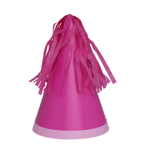 Hot Pink Party Hats