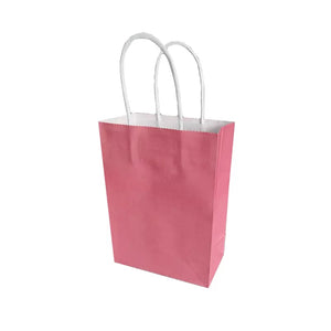 Pink Paper Party Bags