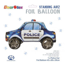 Standing Airz Police Car Balloon