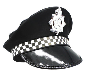 Police Hat - Black