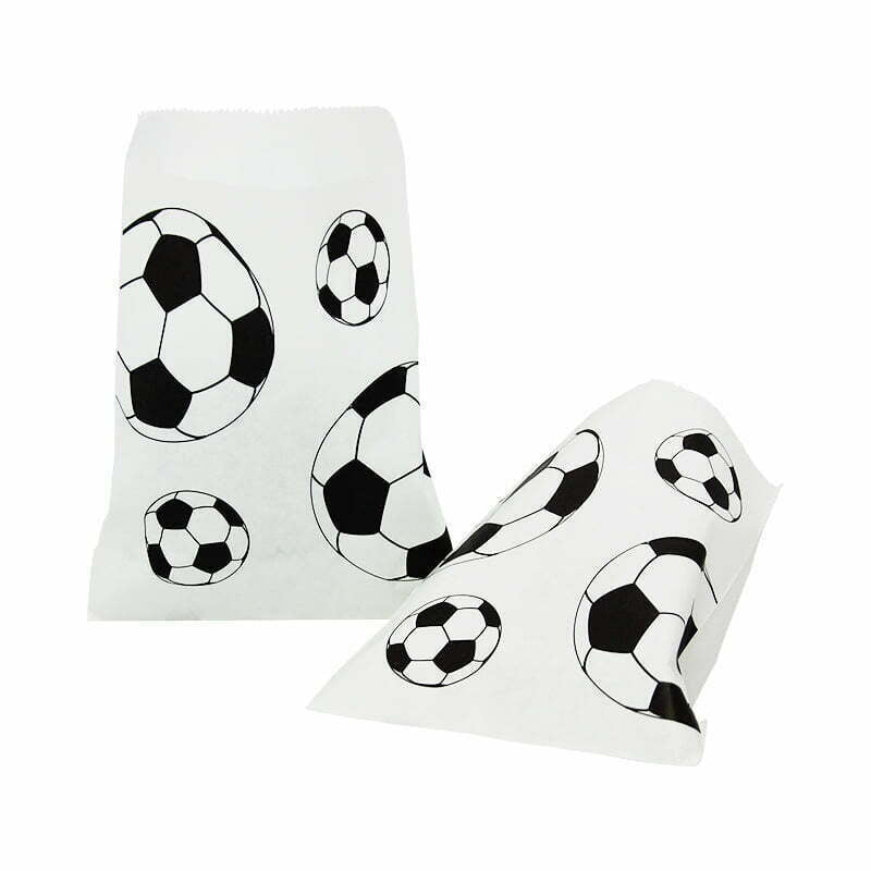Soccer Lolly Bags Paper The Party Shack
