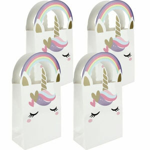 Unicorn party bag - paper with handle