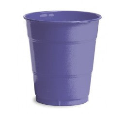 Purple Plastic Cups