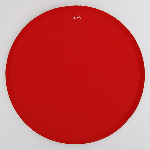 Red Paper Side Plates 18cm