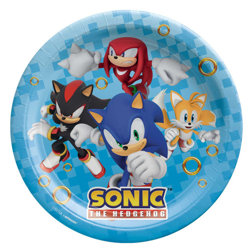 Sonic Paper Plates