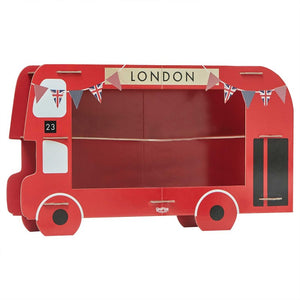 Coronation Party Red London Bus Cupcake & Sandwiched Stand