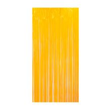 Fluro Orange Shimmer Curtain