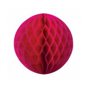 Honeycomb Ball 25cm Magenta/Hot Pink