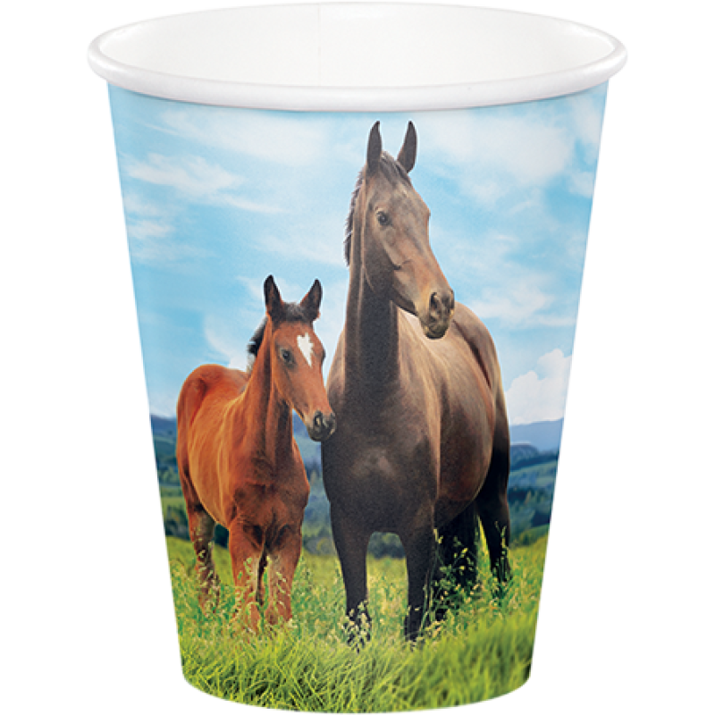 Horse & Pony Paper Cups