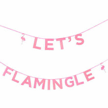 Let's Flamingle Banner