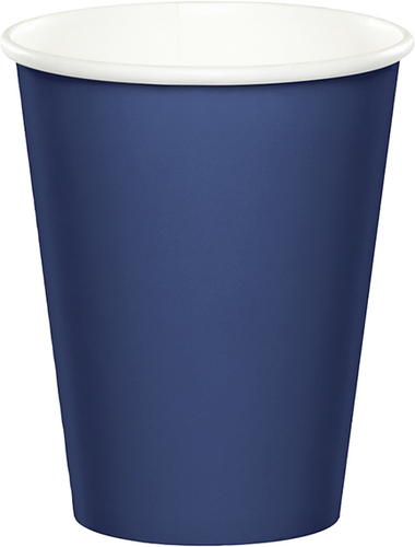 Navy Blue Paper Cups