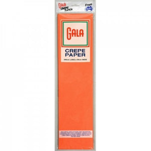 Crepe Paper Sheet - Orange 65