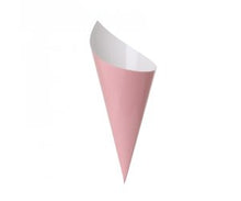 Paper Snack Cones Pastel Pink