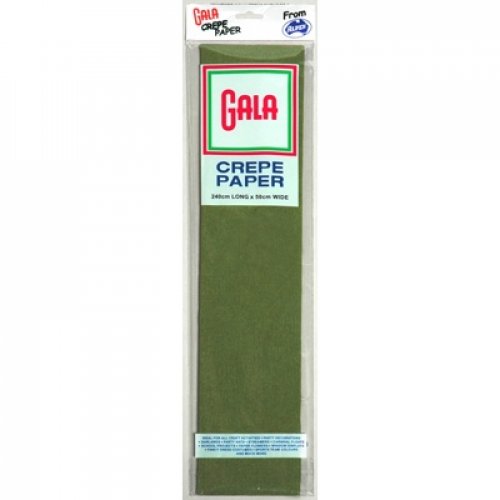 Crepe Paper Sheet - Stem Green 45