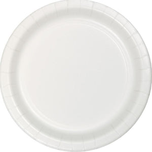 White Paper Snack Plates