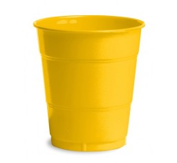 Yellow Plastic Cups