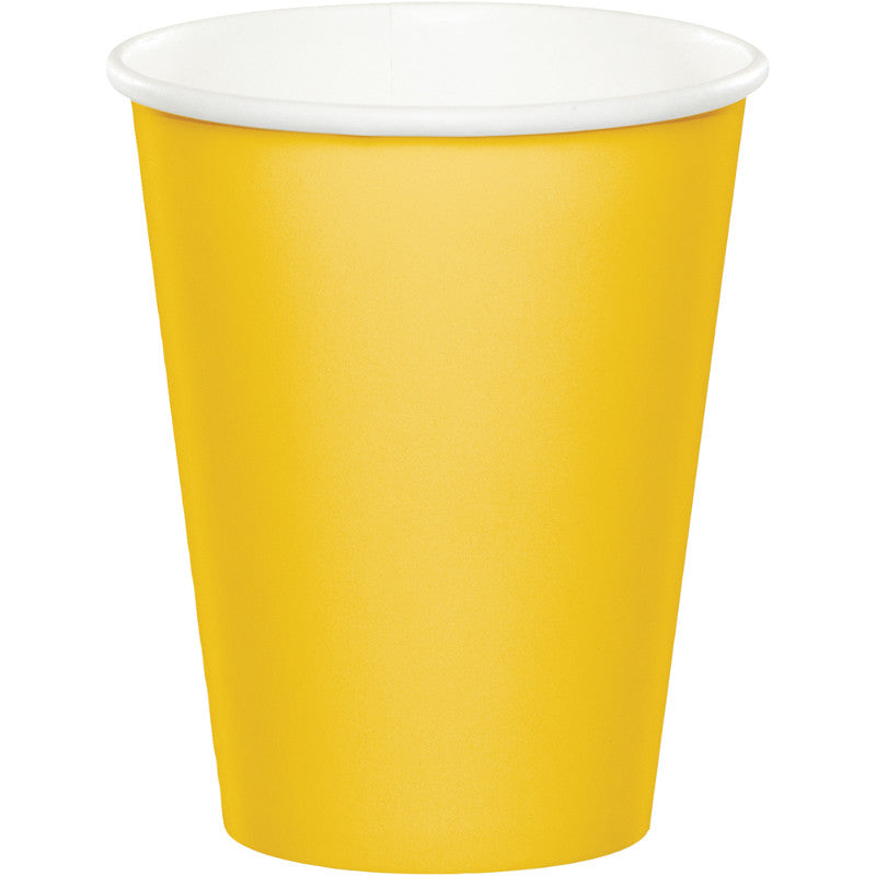 Yellow Paper Cups