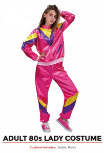 80's Tracksuit - Pink
