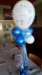 Balloon stand centrepiece