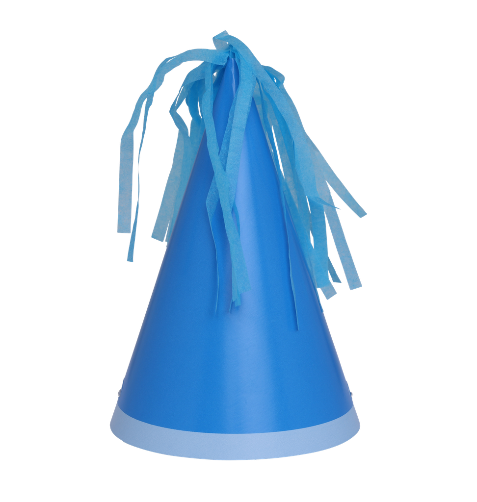 Sky Blue Party Hats