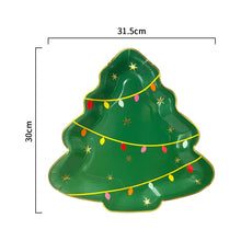Christmas Tree Paper Plates