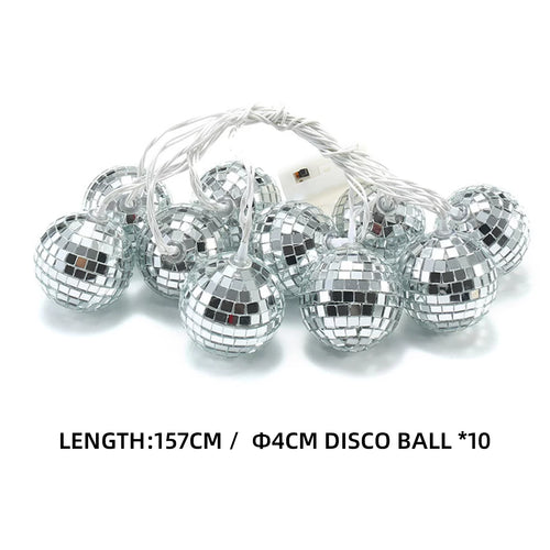 Disco Ball String of Lights