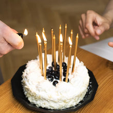 Gold Cake Candles