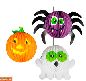 Honeycomb Halloween Hanging Decorations