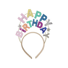 Happy Birthday Headband Deluxe