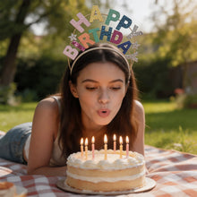 Happy Birthday Headband Deluxe
