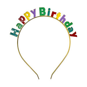 Happy Birthday Headband
