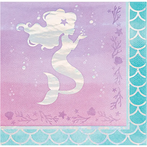 Mermaid Shine Lunch Napkins