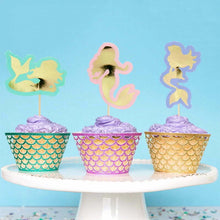 Mermaid Cupcake Picks