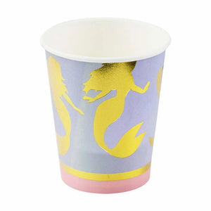 Mermaid Cups - Gold Mermaid