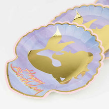 Mermaid Shell Shape Plates