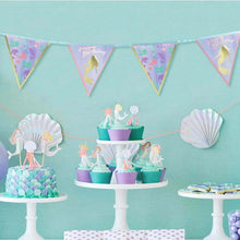 Mermaid Pennant banner