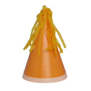 Orange Party Hats