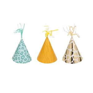 Safari Animal Print Mini Party Hats