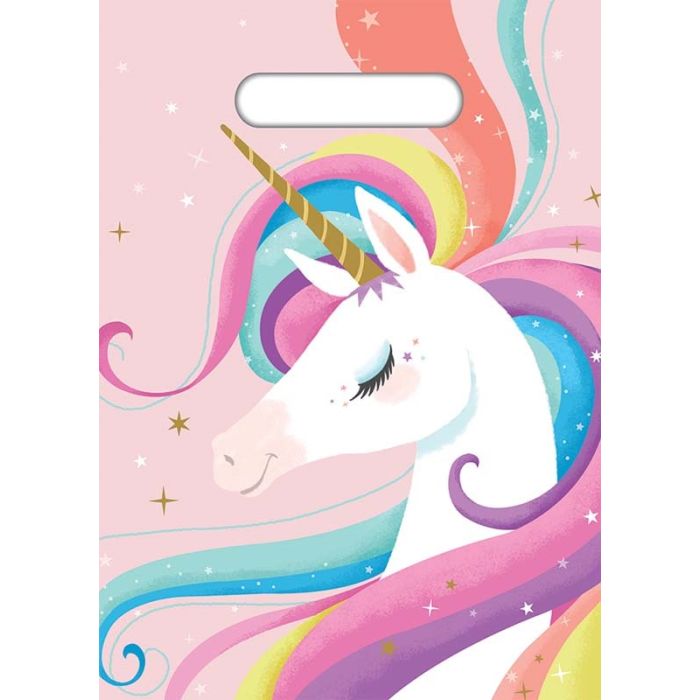 Unicorn Party Loot Bags E4933