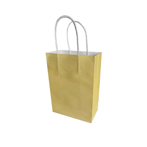 Yellow Paper Party Bags