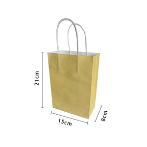 Yellow Paper Party Bags
