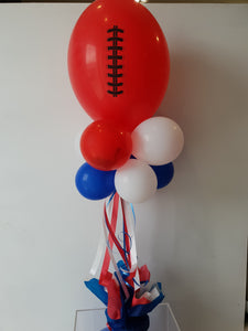 Footy Air Filled Arrangement - FOR STORE COLLECT OR LOCAL DELIVERY 24TH/25TH SEP