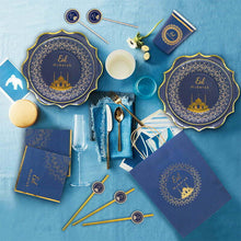 EID Dessert Plates - Blue Range