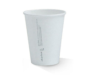 Paper Cup 12oz PLA Coated Cup / Plain White