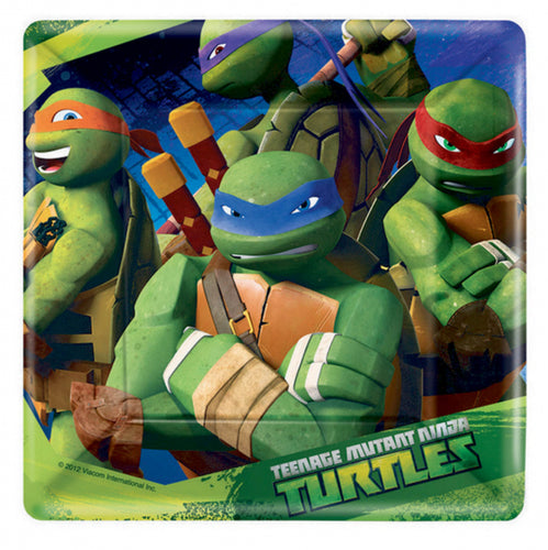 TMNT Party Snack Plates