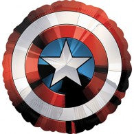 Avengers Captain Americas Shield Foil Balloon