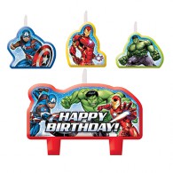 Avengers Party Candle Set