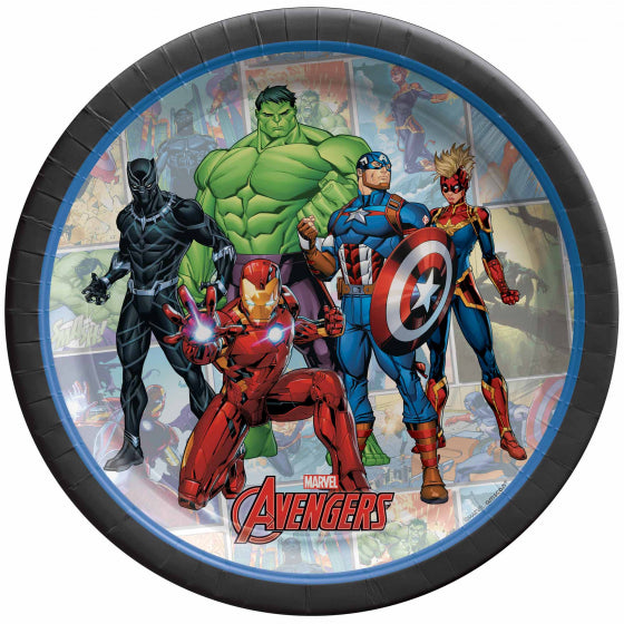 Avengers Lunch Paper Plates